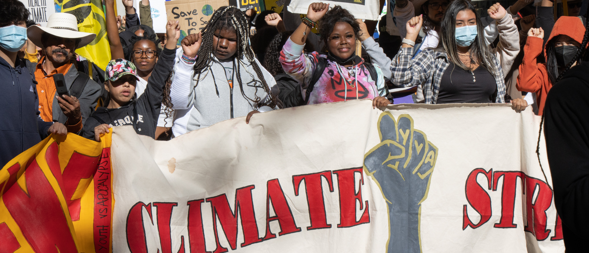 Source: Peg Hunter, flickr Youth lead a Climate march strike